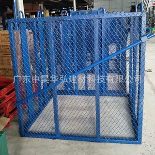厂家直供建筑工程起砖吊笼 工地高空作业加气砖吊笼上料升降笼
