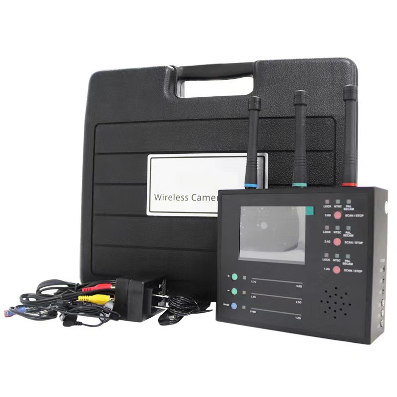 VS125全频段无线摄像头扫描仪无线影音防偷拍探测仪1.2G2.4 G5.8G