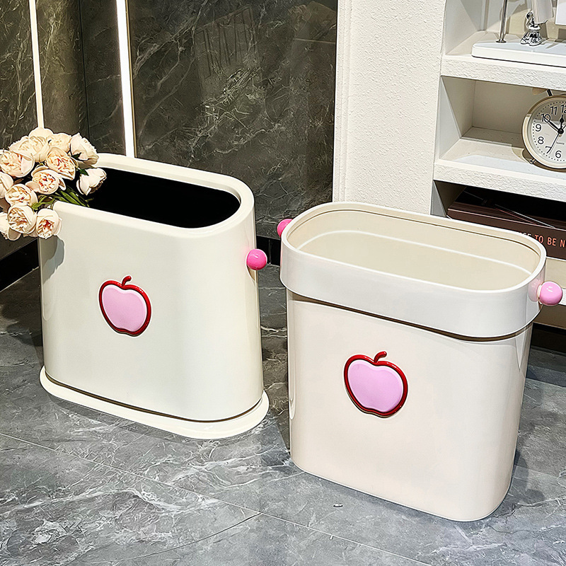 Dopamine Gap Trash Bin Double Bucket Bathroom Narrow Trash Bin Household Kitchen Large Toilet Gap Trash Bin Dopamine Gap Trash Bin Double Bucket Bathroom Narrow Trash Bin Household Kitchen Large Toilet Gap Trash Bin