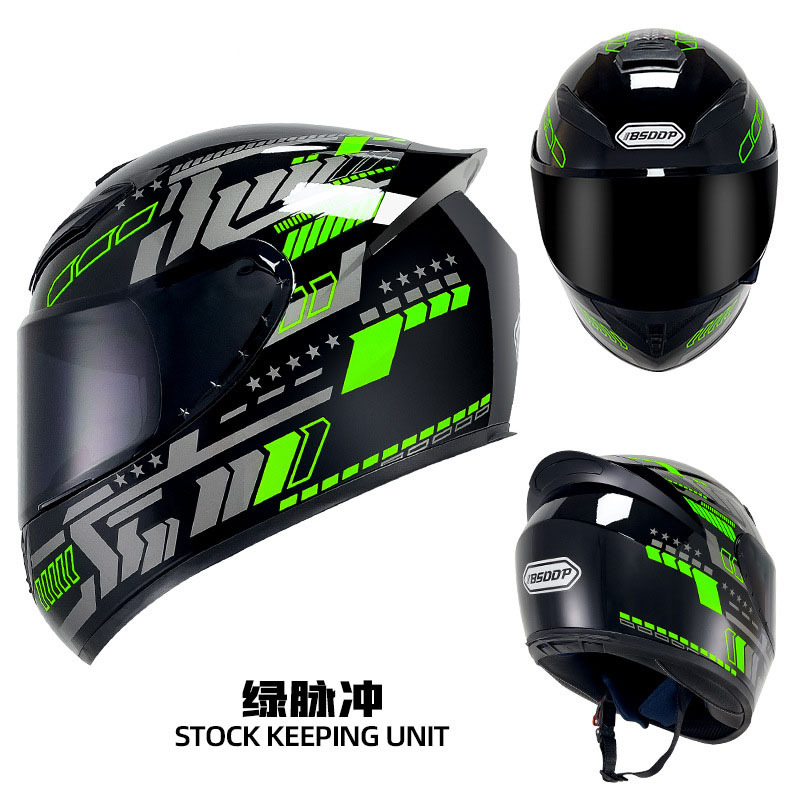 Cascos de Motocicleta para Hombre y Mujer, Cascos Eléctricos para Bicicleta de Invierno, Cascos Integrales Bluetooth para Motociclistas para Todas las Estaciones, Protectores, Éxitos de Venta Transfronterizos