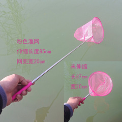 Stainless Steel Telescoping Fishing Net, Small Dip Net for Catching Butterflies, Insects, and Tadpoles; Telescoping Rod Design – Perfect Outdoor Toy