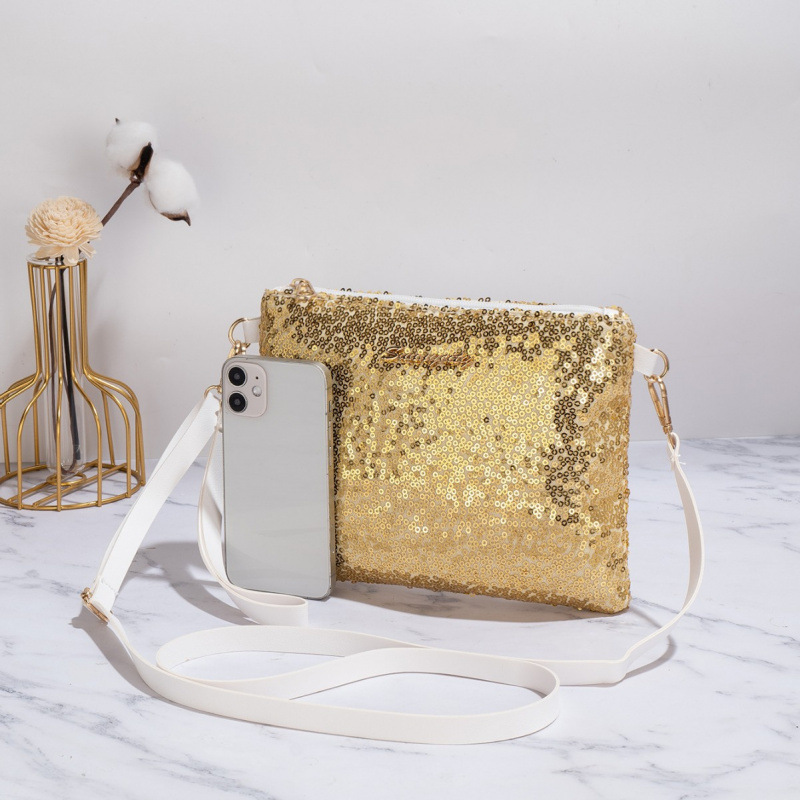 Bolso de mujer simple y creativo, bolso de moda, bolso de cambio de cuentas multifuncional, bolso de hombro portátil.