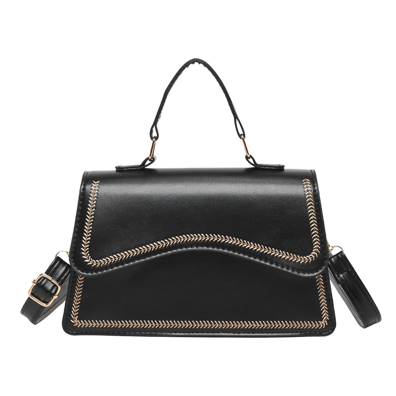 Bolso cuadrado de mujer, estilo retro, simple este año, bolso popular, primavera y verano 2025, nuevo tipo de bolso de hombro, mochila.