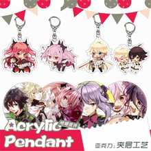终结的炽天使动漫亚克力夹层挂件 百夜优一郎 克鲁鲁吧唧摆件周边