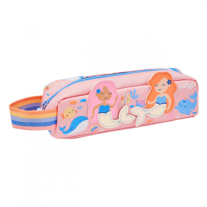 Australian smiggle estuche para bolígrafos de dibujos animados para niños bolso de papelería para estudiantes creativos plegable multifuncional