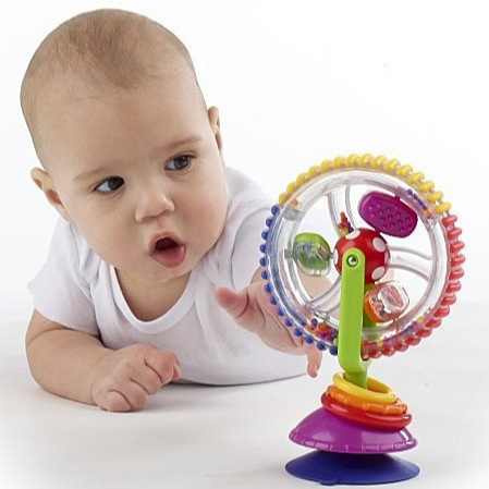 Rotating Ferris wheel