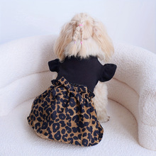J 36152 Pet leopard print suspender skirt ���ﱪ�Ƶ�������ȹ