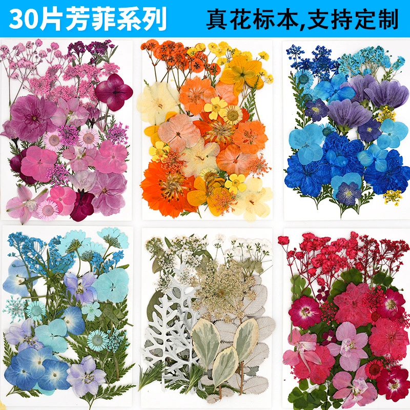 Сушеные цветы DIY материал капающий клей для тиснения ручной работы макияж стиль