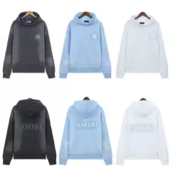 Amiri Hoodie Crystal Logo Hoodie