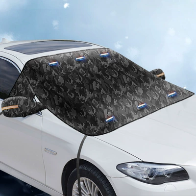 cover, thickened camouflage car – Car snow shield