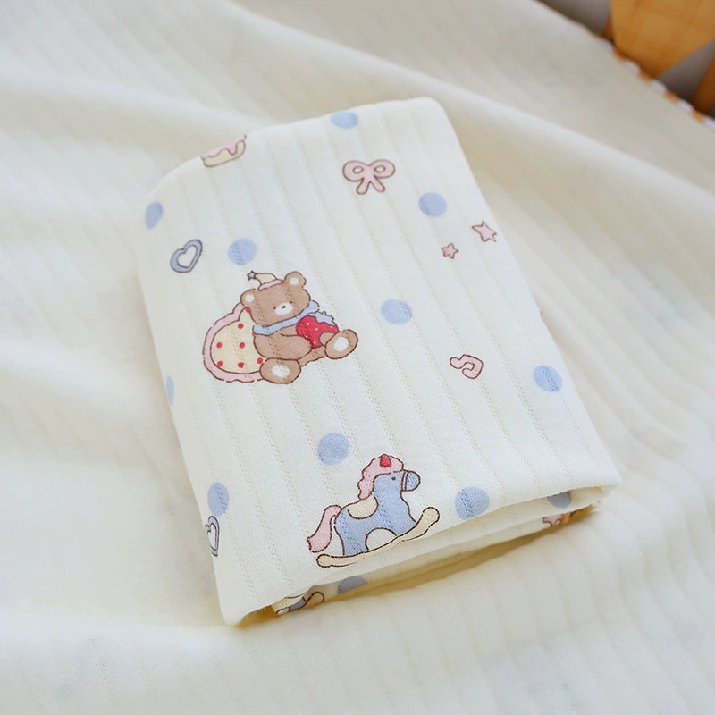 Детское хлопковое летнее одеяло, держит тепло, дышащее