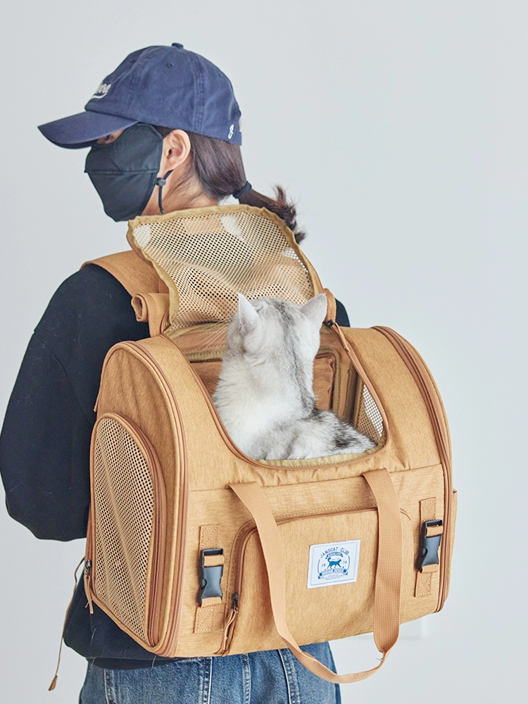Портативная сумка на плечо для домашних животных ostracod, дышащая складная сумка для переноски, школьная сумка большой вместимости, сумка для кошек