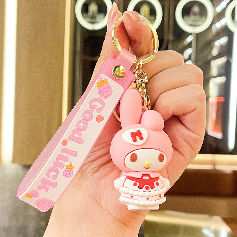 Llavero Creativo de Sanrio con Perro de Orejas Grandes, Cinnamoroll, Colgante para Bolso, Adorno, Pequeño Regalo al por Mayor de Yiwu