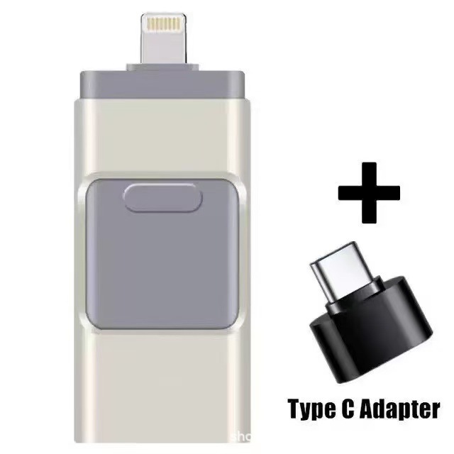 四合一手机u盘大容量适用苹果u盘安卓电脑通用64G礼品跨境批发1TB|undefined