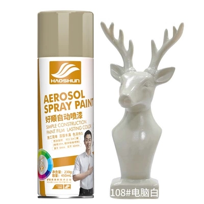 Avtomobil boyası self-painting car color change - computer-white-450ml-230g