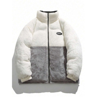 R 62677 Reversible couple cotton coat �p�洩��H���¿羳
