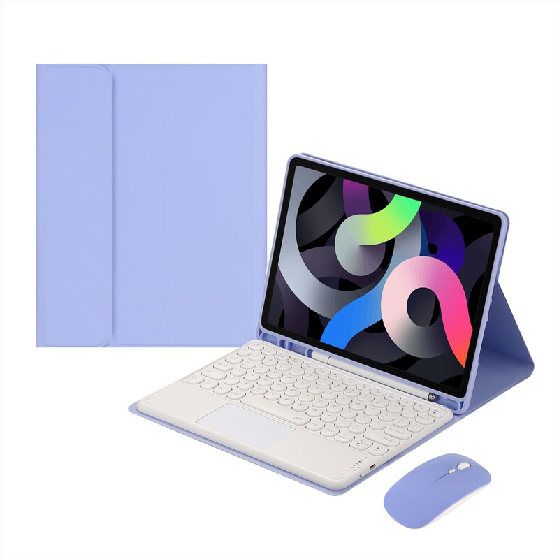 Suitable for iPad Pro 11inch Magnetic Bluetooth Keyboard Air4 Touch Ipad9 with Pen Slot Protective Case, Lightweight and Portable