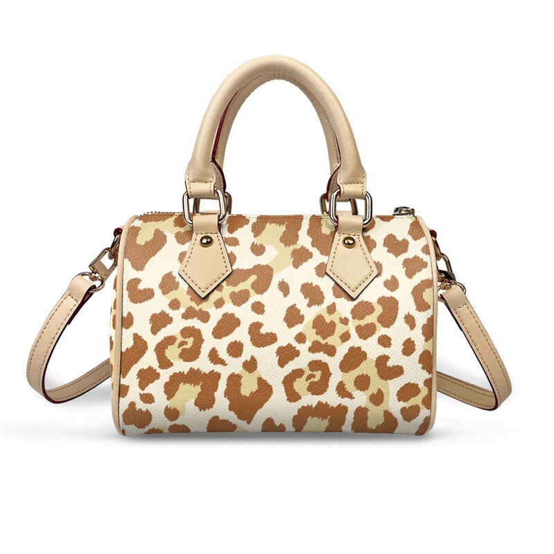 Amazon Cross-Border Best-Selling American-Style Leopard Print Office Handbag Pu Leather Waterproof Women's Bag Amazon Cross-Border Best-Selling American-Style Leopard Print Office Handbag Pu Leather Waterproof Women's Bag