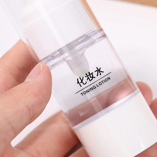 洗发水标签贴纸化妆品分装瓶分类贴不干胶透明防水标签贴乳液识别