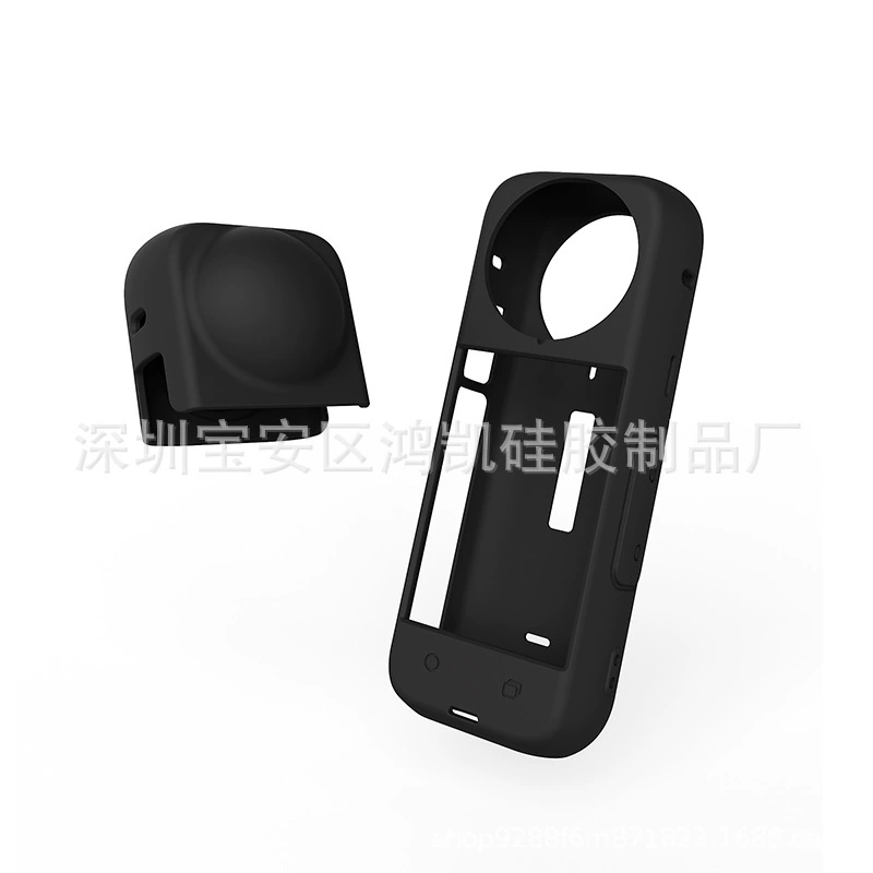 Compatible silicone lens, accessories, camera, protective case, x4