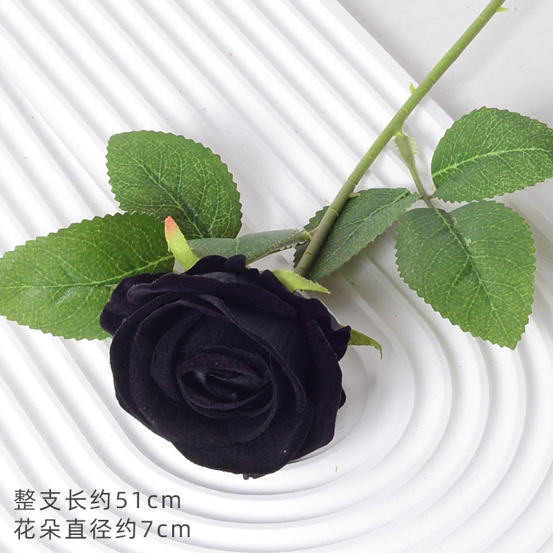 珍珠玫黑色（绒布版）