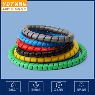 Yingde Special Plastic Plantation Collered Tube Tube Tube Arc Surface Surface Learning износ PE -устойчивый к антистатическому спиральному защите