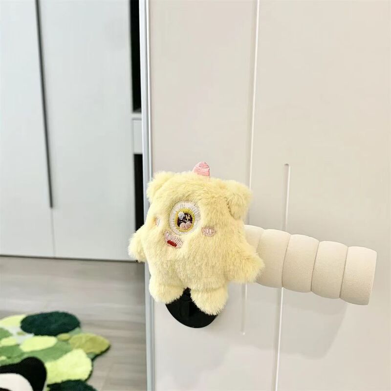 Thickened Cute Cartoon Door Handle Anti-collision Anti-static Door Handle Protective Cover Children's Room Decorative Handle Cover