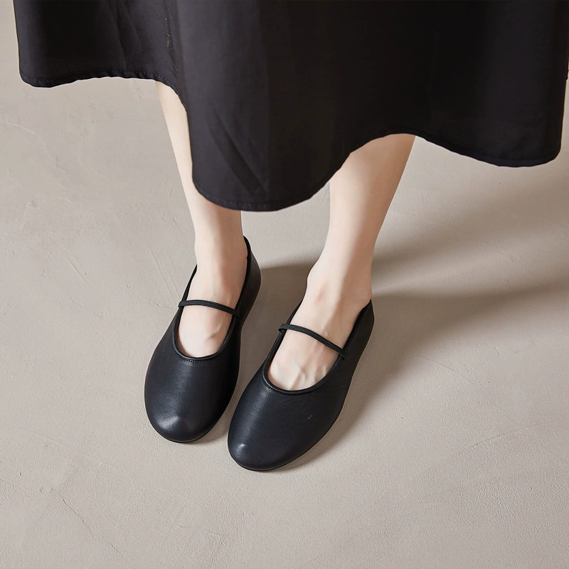 White ballet shoes, footwear, 2023 collection