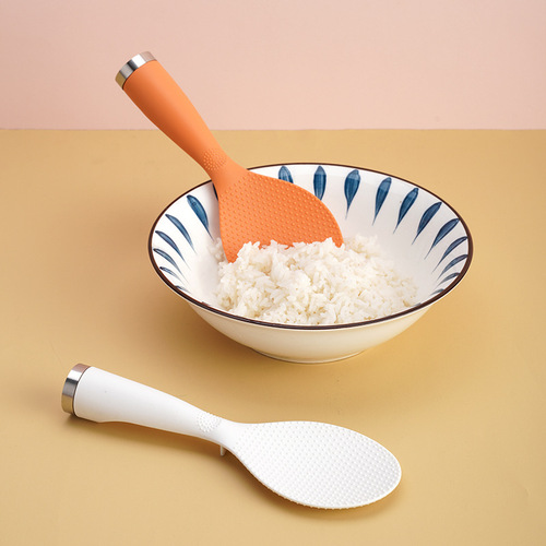 Rice spoon, non-stick rice shovel, can stand up to serve rice, high temperature resistant household kitchen small rice cooker rice spoon