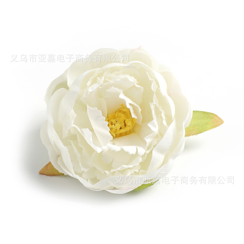 模擬牡丹牡丹花頭シルクフラワー結婚式 DIY 頭飾り布花素材アクセサリー写真装飾造花|undefined