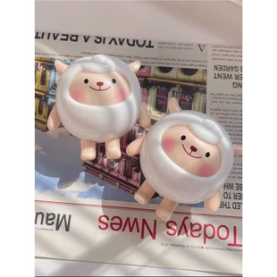 Egg Party Talking dongdong Sheep Doll Pendant Voice Lamb Doll Warm Heart Chubby Sheep Toy