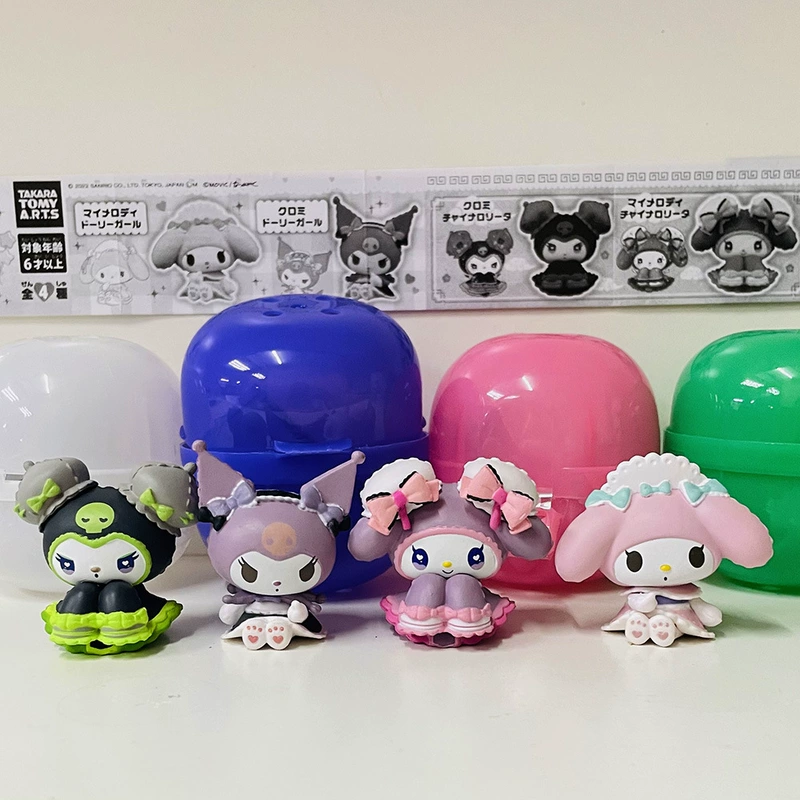 Фигурки Sanrio DollyMix в китайском стиле 4 вида