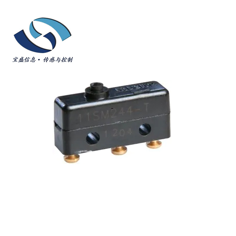 11SM244-T 霍尼韦尔 摁入式 微动开关单刀双掷SPDT 250Vac 5A全新