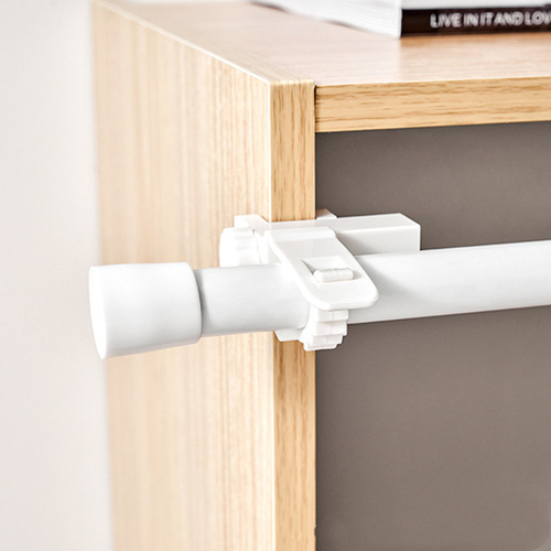 Japan KM.1151. Adjustable rod hanging clip, curtain shower curtain rod hanging clip, telescopic rod hanger, 2 pieces