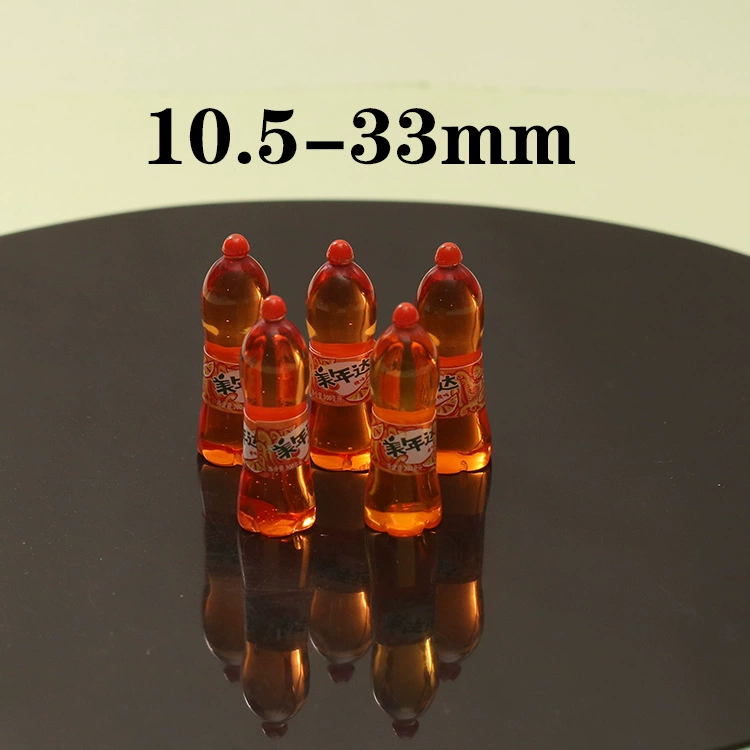 Small realistic food play, creative bottle, accessory, wholesale, handmade