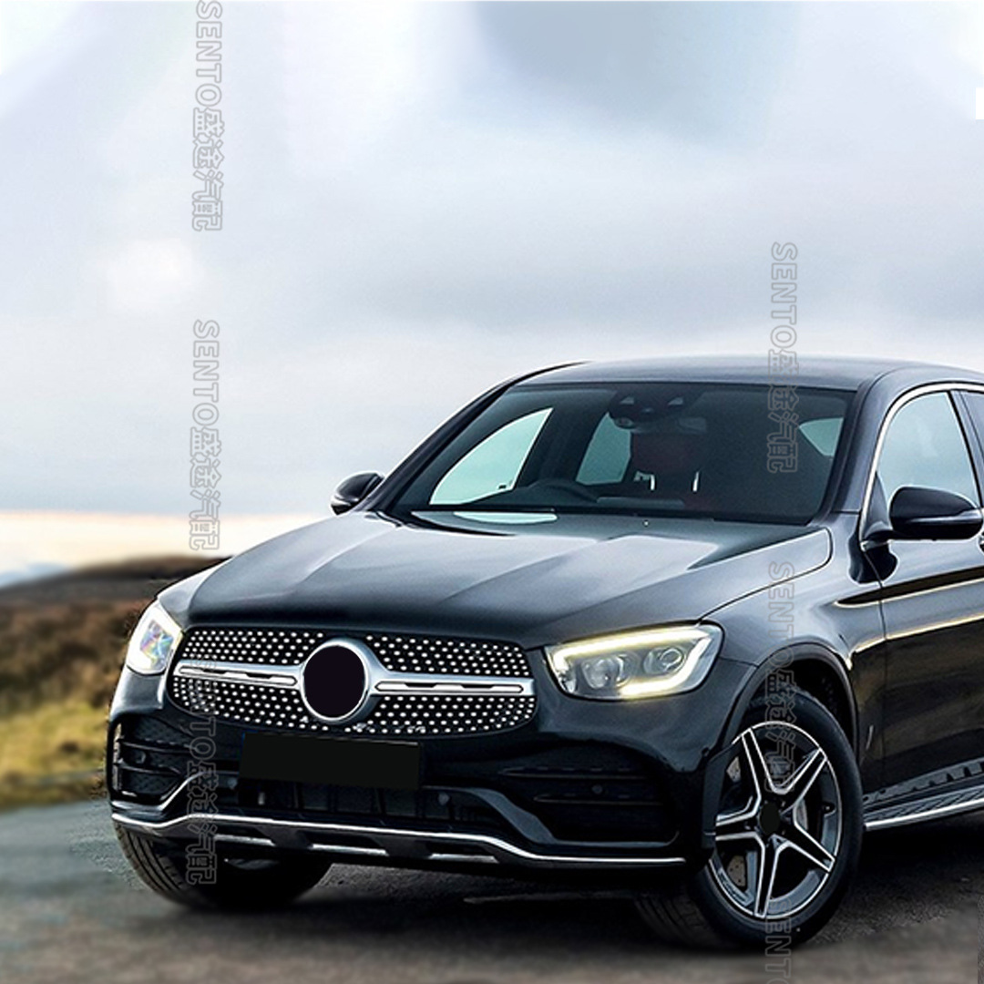 Applicable to 2015-2023 Mercedes-Benz GLC sedan Coupe C253 X253 modified medium mesh starry GT grille