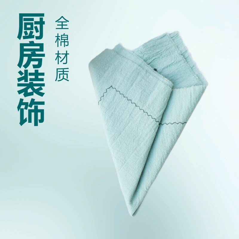 Tece servillas de algodón lavado con agua arena lavado bucal tela almohadilla de mesa almohadilla de fondo de tiro servillas de té transfronterizas servillas ligeras lujosas