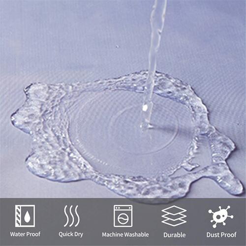 Gradient digital printing shower curtain, waterproof bathroom curtain, polyester thickened shower cover, bathroom curtain cross-border wholesale