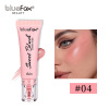 Silky face blush, matte soft heel for contouring, moisturizing highlighter, powder cream