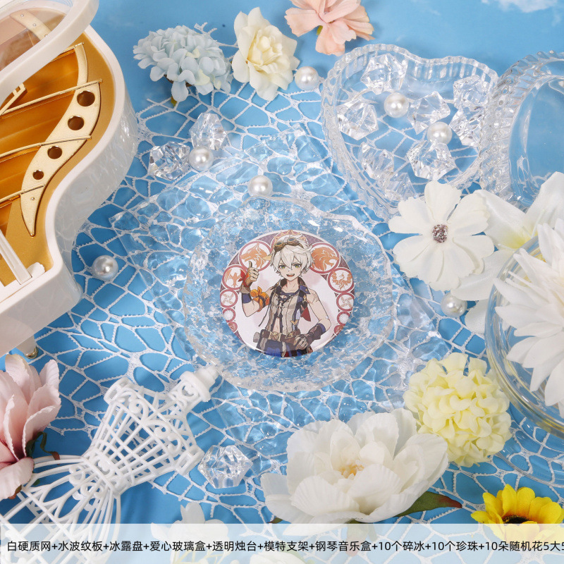 밝은 노란색 패키지 C—0x0cm