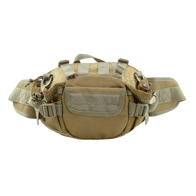 Bolsa ligera para senderismo y montañismo al aire libre, bandolera multifuncional para deportes y fitness, riñonera táctica de camuflaje militar