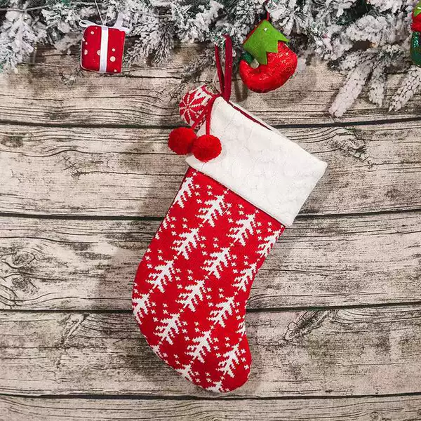 F-W141 B type small tree Christmas stockings