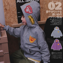 儿童外套2025秋季款男童章仔卫衣外套休闲连帽拉链衫宝宝开衫上衣