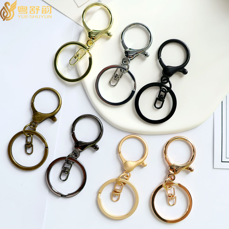 圆龙虾扣锌合金五金扣饰品钩扣钥匙扣配件金属扣狗扣批发直供国潮