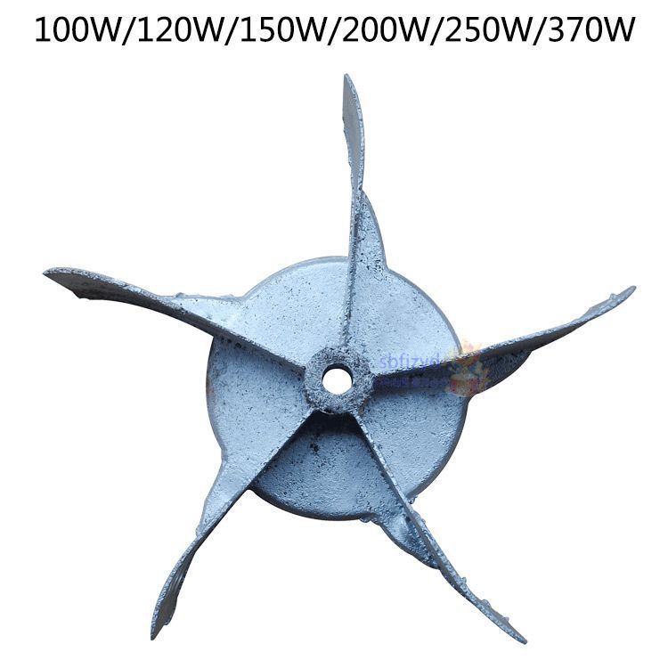 120W250W370W1100W铝叶轮CZR鼓风机炉灶吹风机配件风叶叶子叶片