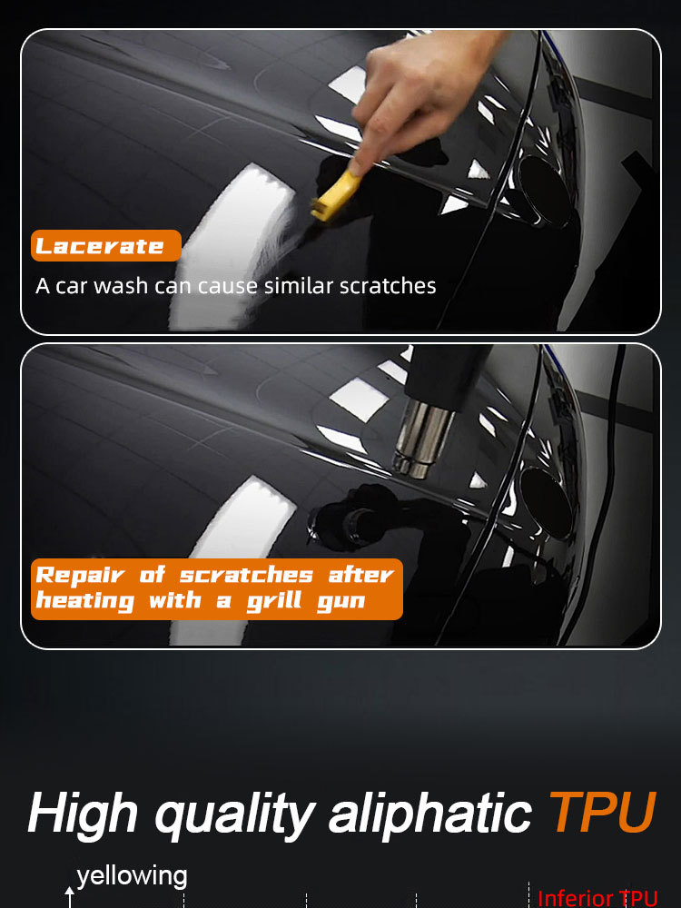 Invisible car protection film TPU transparent car paint protection film Full car protection film Car film factory