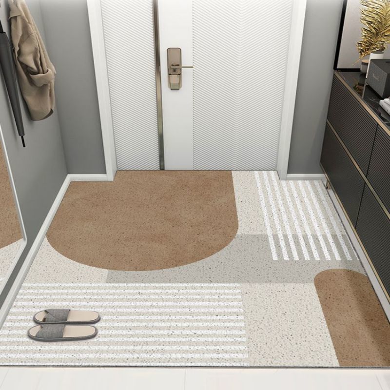 Nordic Entry Door Silk Ring Floor Mat Entry Carpet Household Door Mat Indoor Entrance Doorway Entrance Mat Can be Cut