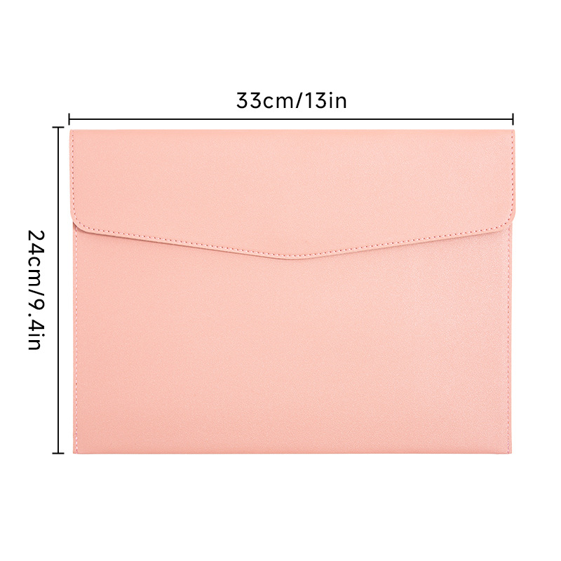 [휴대용 없음] 나파무늬 서류가방-핑크