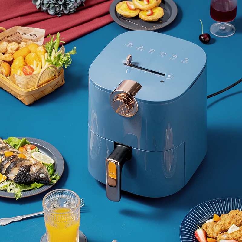 4.5L Electric Air Fryer Without Oil Home Cooking Intelligent temperature control timing function Deep Fryer_voghion.com