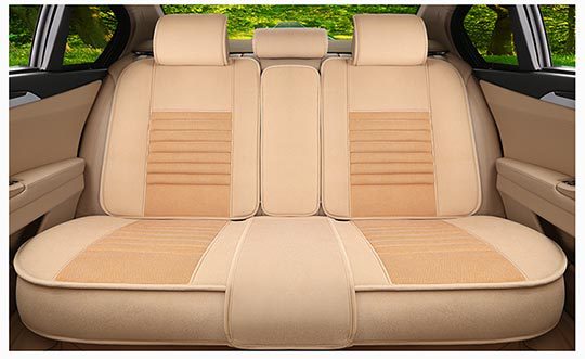Purple Wind Chime manufacturer wholesale all-season universal linen seat covers for cars, F-23